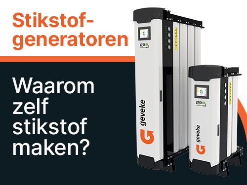 Zelf stikstof maken uit perslucht met een stikstofgenerator